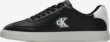 Calvin Klein Nizke superge | črna barva: sprednja stran