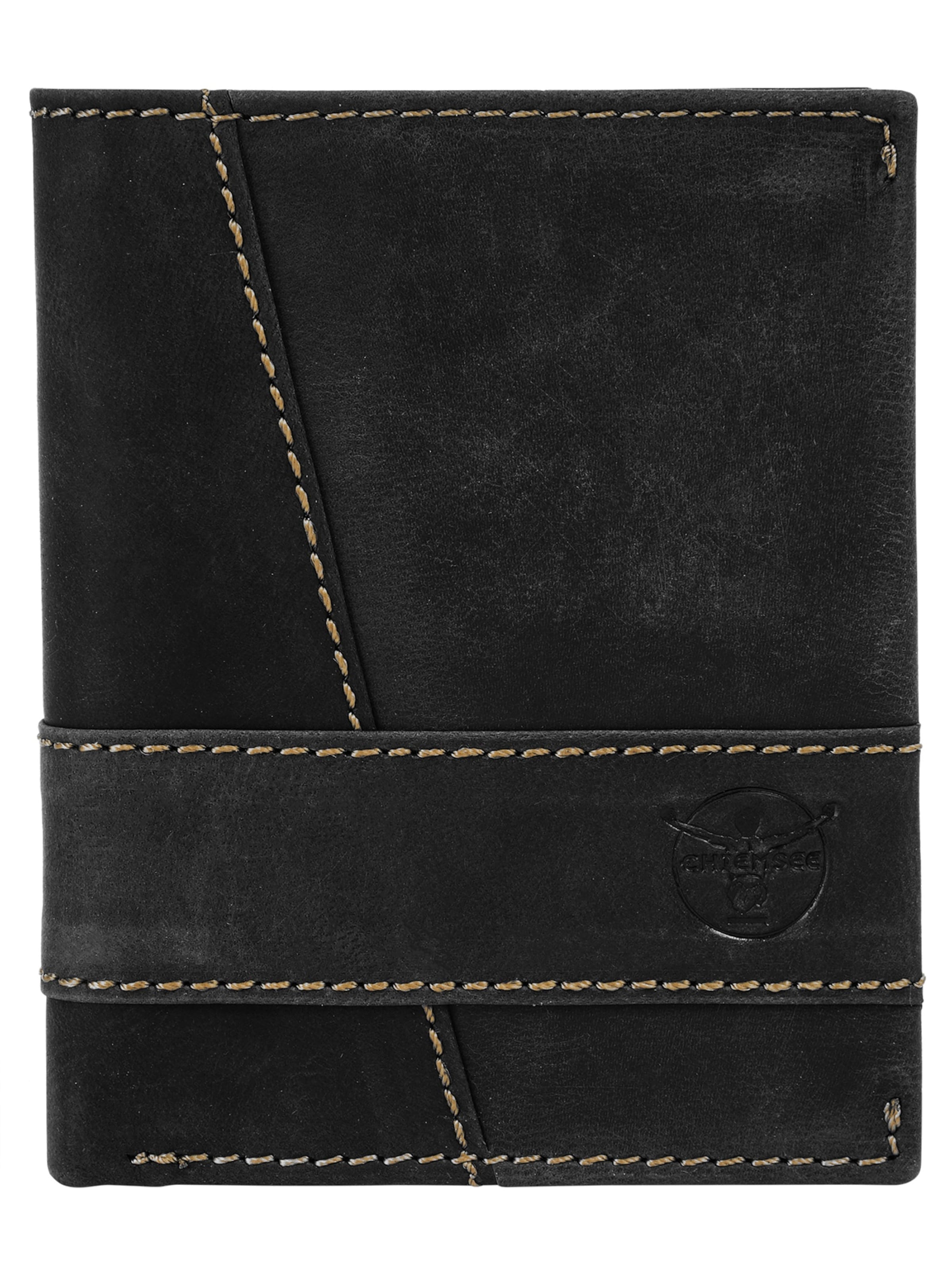 CHIEMSEE Portemonnaie‌‌‌‌‌‌‌ in Schwarz: Vorderseite