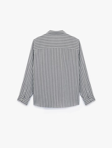 Koton Regular Fit Hemd in Grau