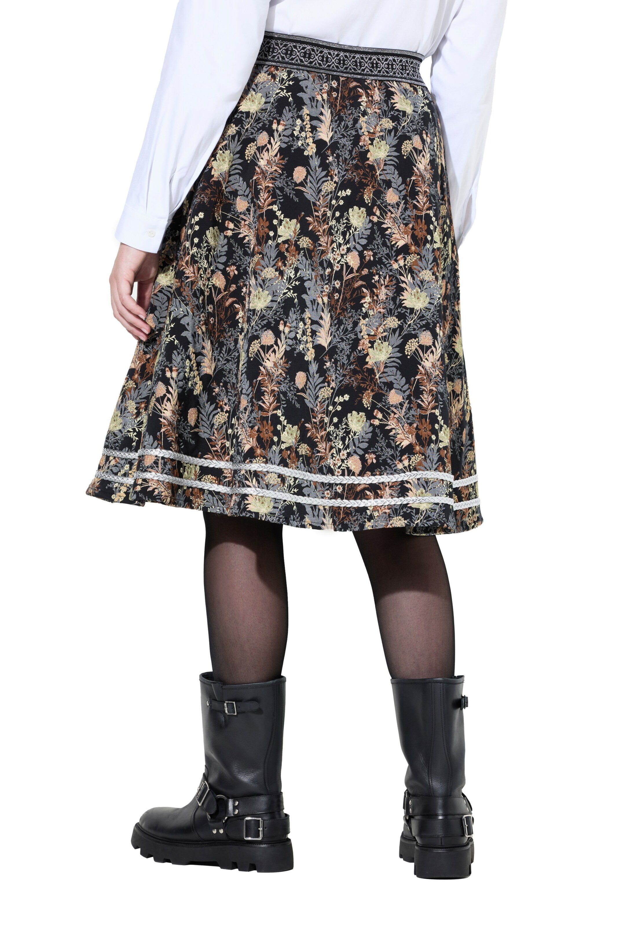 Ulla Popken Rock in Schwarz