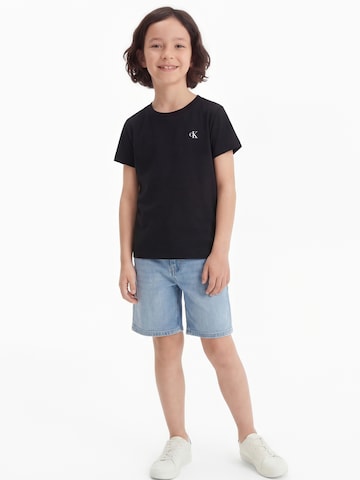 Calvin Klein Jeans Tričko - Čierna: predná strana