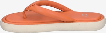 GERRY WEBER T-Bar Sandals 'Amaya 01' in Orange