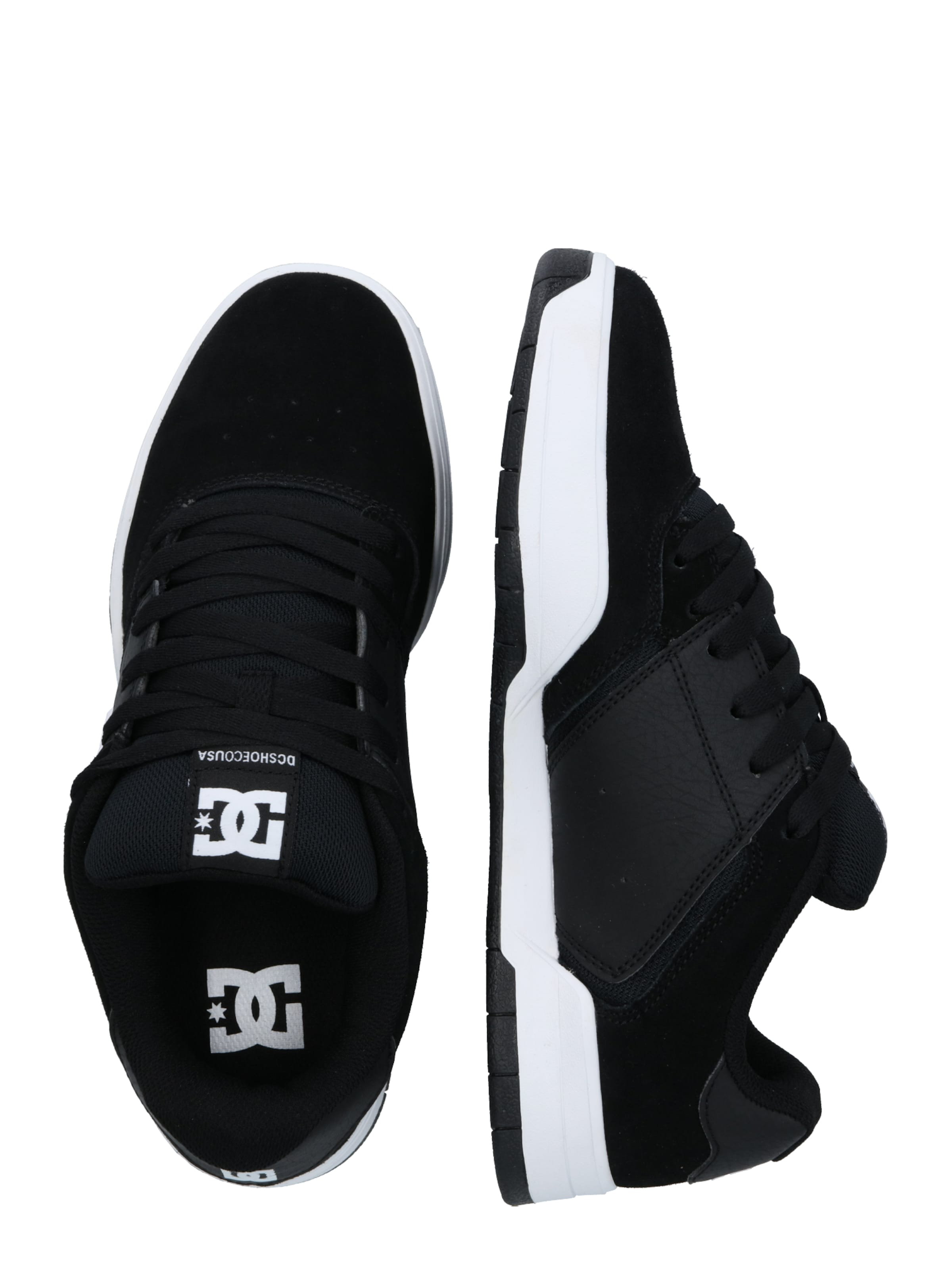 DC Shoes Trampki niskie 'CENTRAL' w kolorze czarny