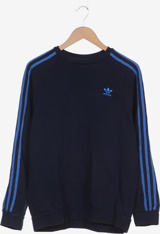 ADIDAS ORIGINALS Sweatshirt & Zip-Up Hoodie in M in Blue: front
