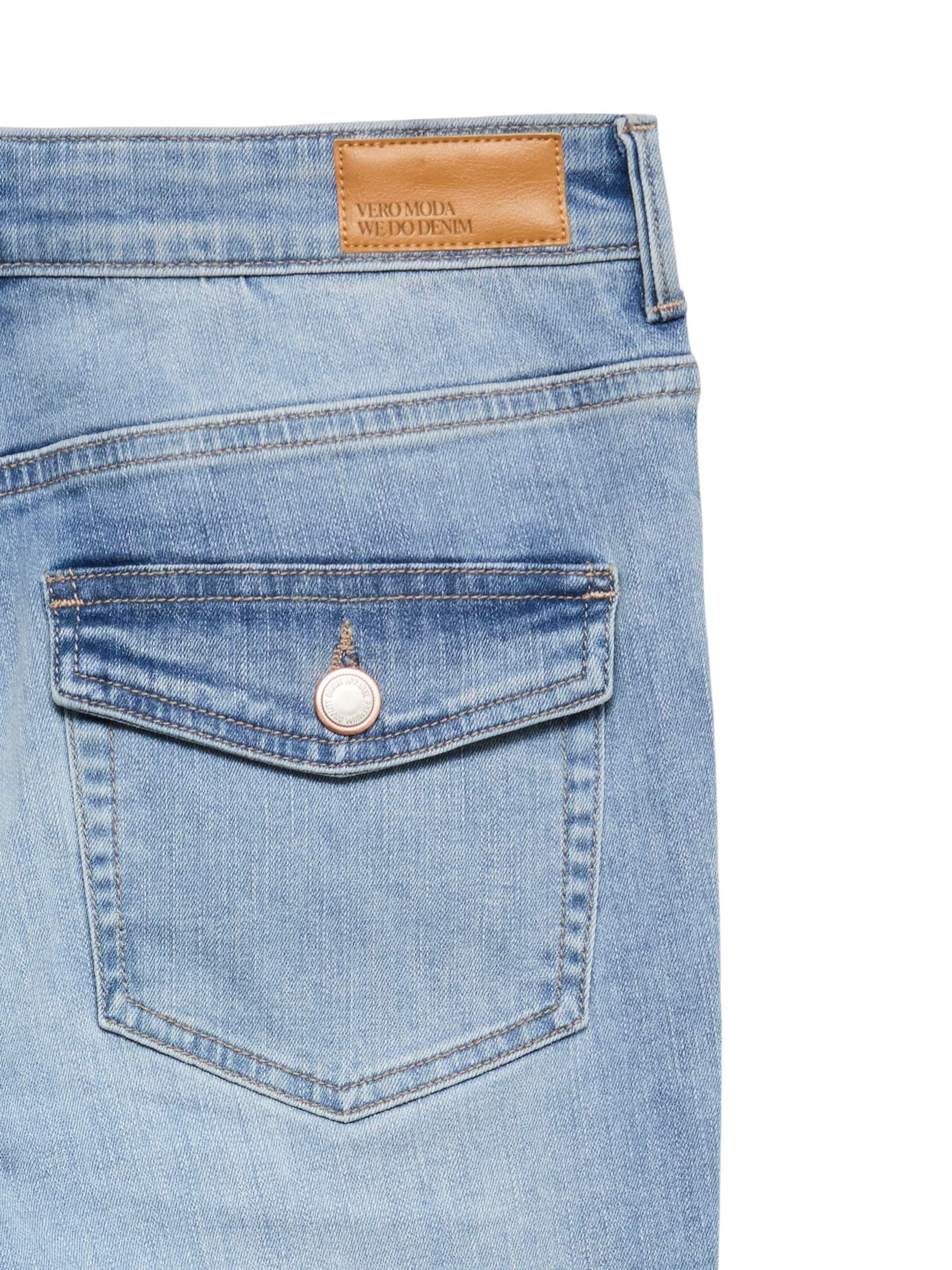 VERO MODAFlared/zvonoliki kroj Traperice 'VMFLASH' - plava boja