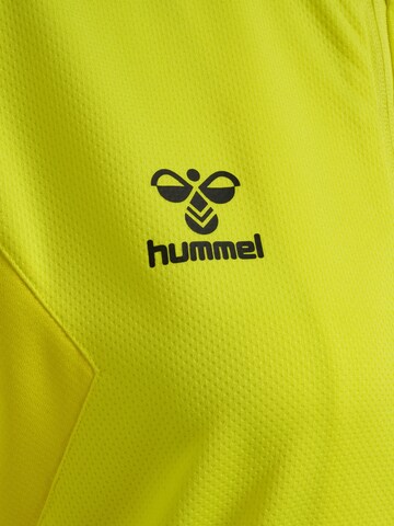 Veste de survêtement Hummel en jaune
