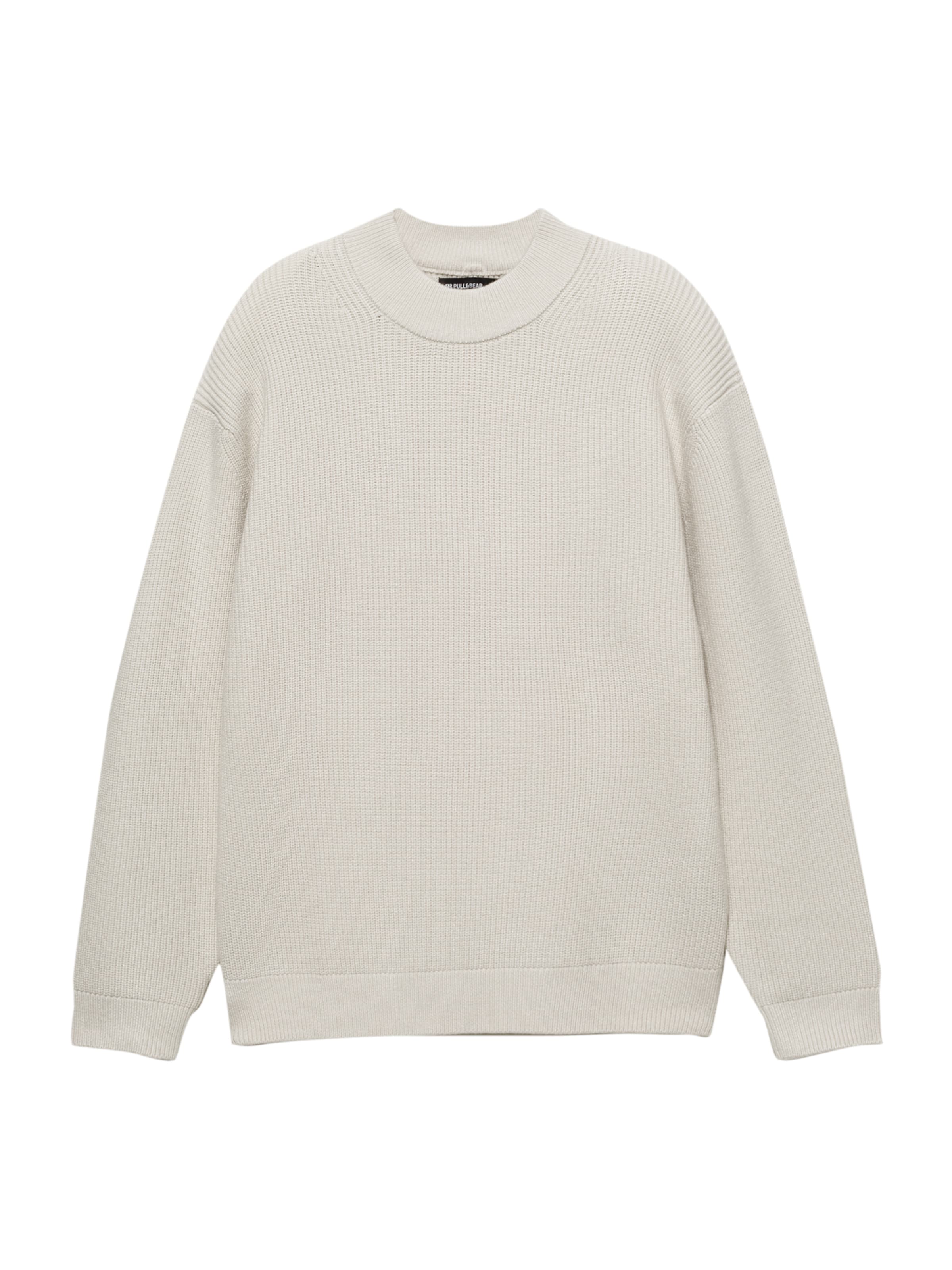 Pullover di Pull&Bear in bianco: frontale