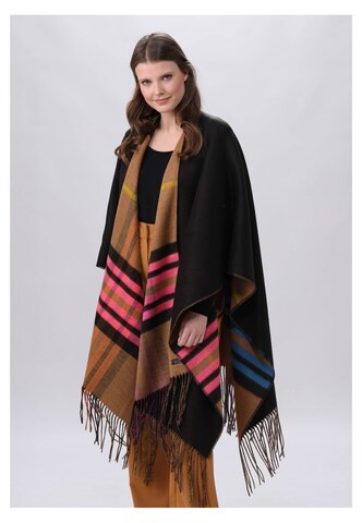 FRAAS Cape 'Ruana' in Braun: Vorderseite