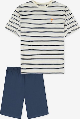 SCHIESSER Shorty ' Nightwear ' in Beige: Vorderseite