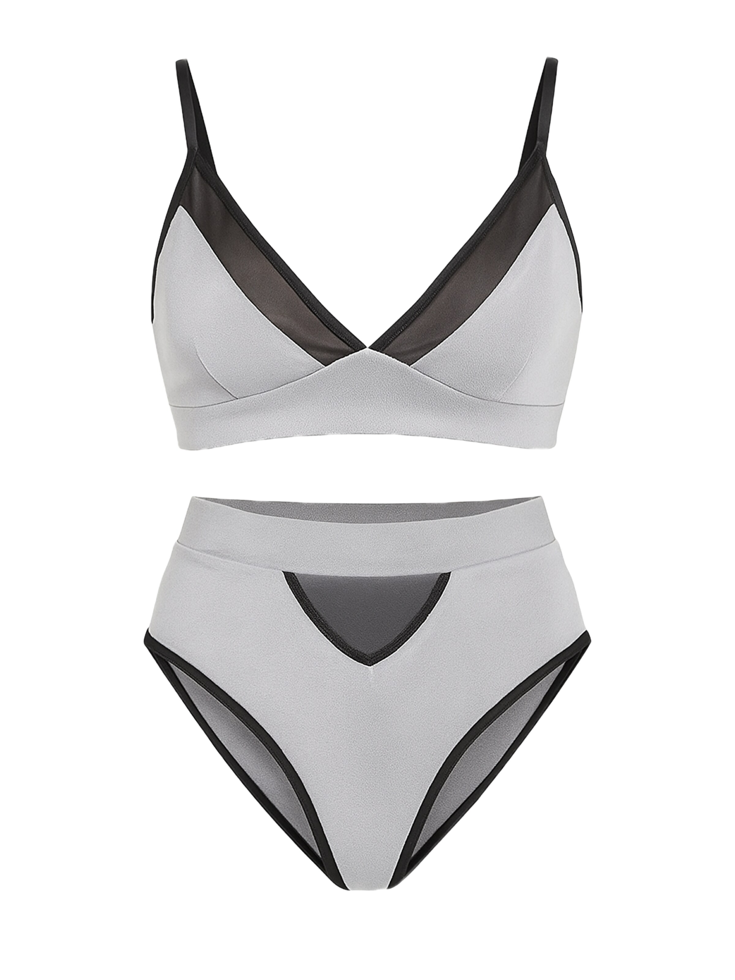 C&City T-shirt Underwear sets in Grey: front