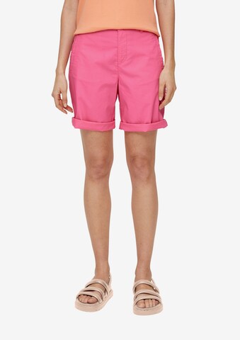 s.Oliver - regular Pantalón en rosa: frente