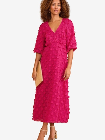 love & roses Φόρεμα σε ροζ: μπροστά