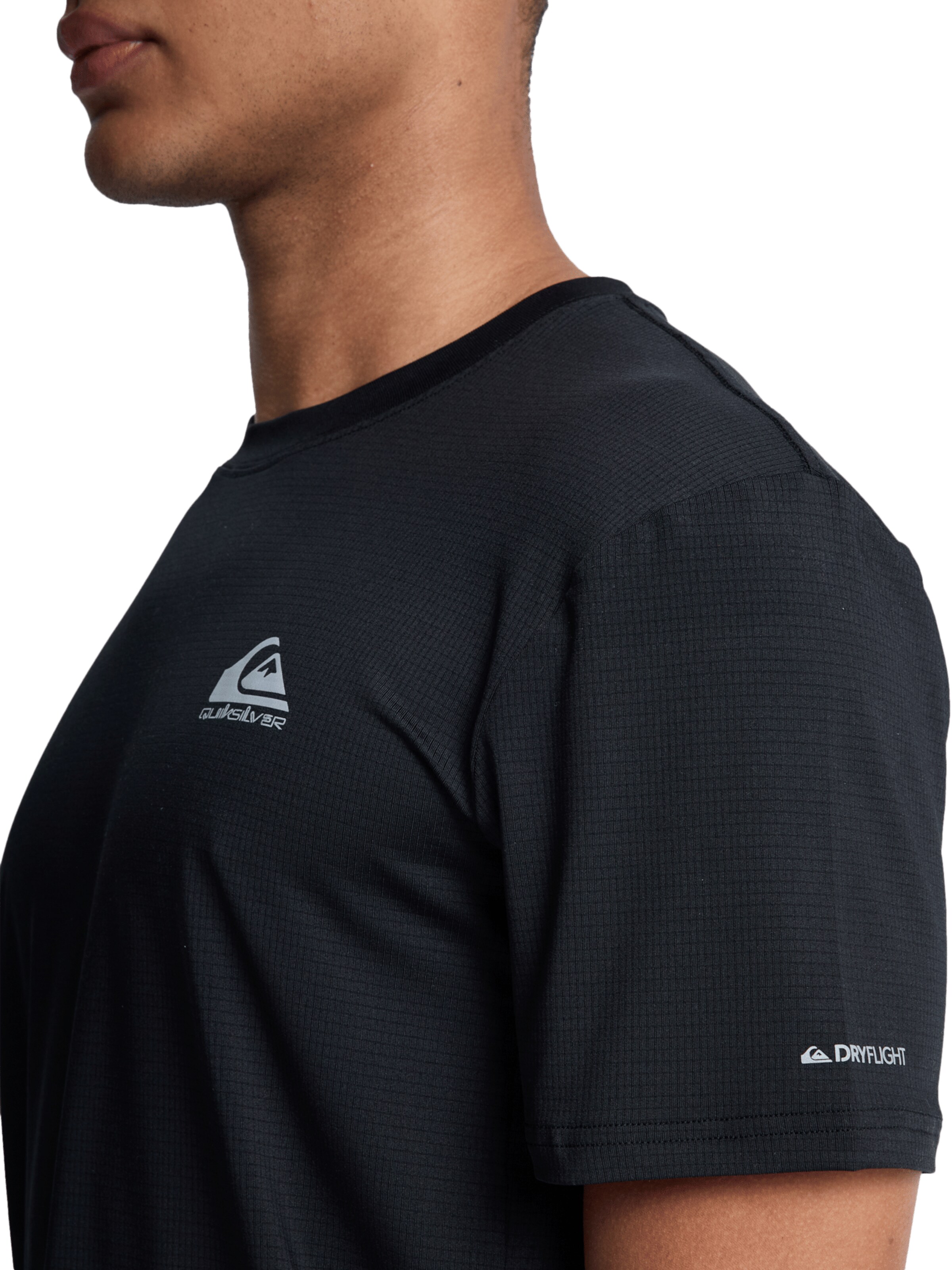 QUIKSILVER T-Shirt 'Caecilian' in Schwarz