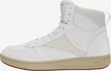 Ethletic High-Top Sneakers 'Carl' in White: front