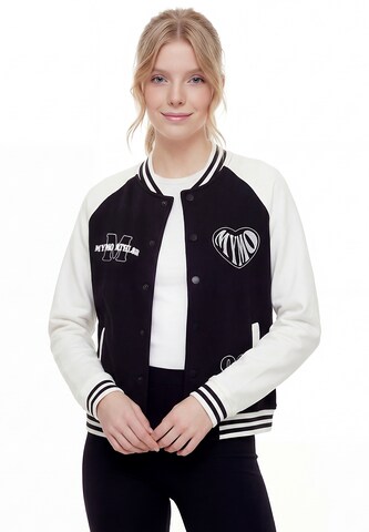 myMo ATHLSR - Sudadera con cremallera en blanco: frente