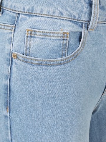 Loosefit Jeans 'MARINA' de la OBJECT Petite pe albastru