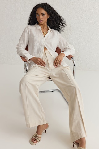 Chemisier Trendyol en blanc