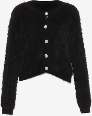 caneva Cardigan i sort: forside