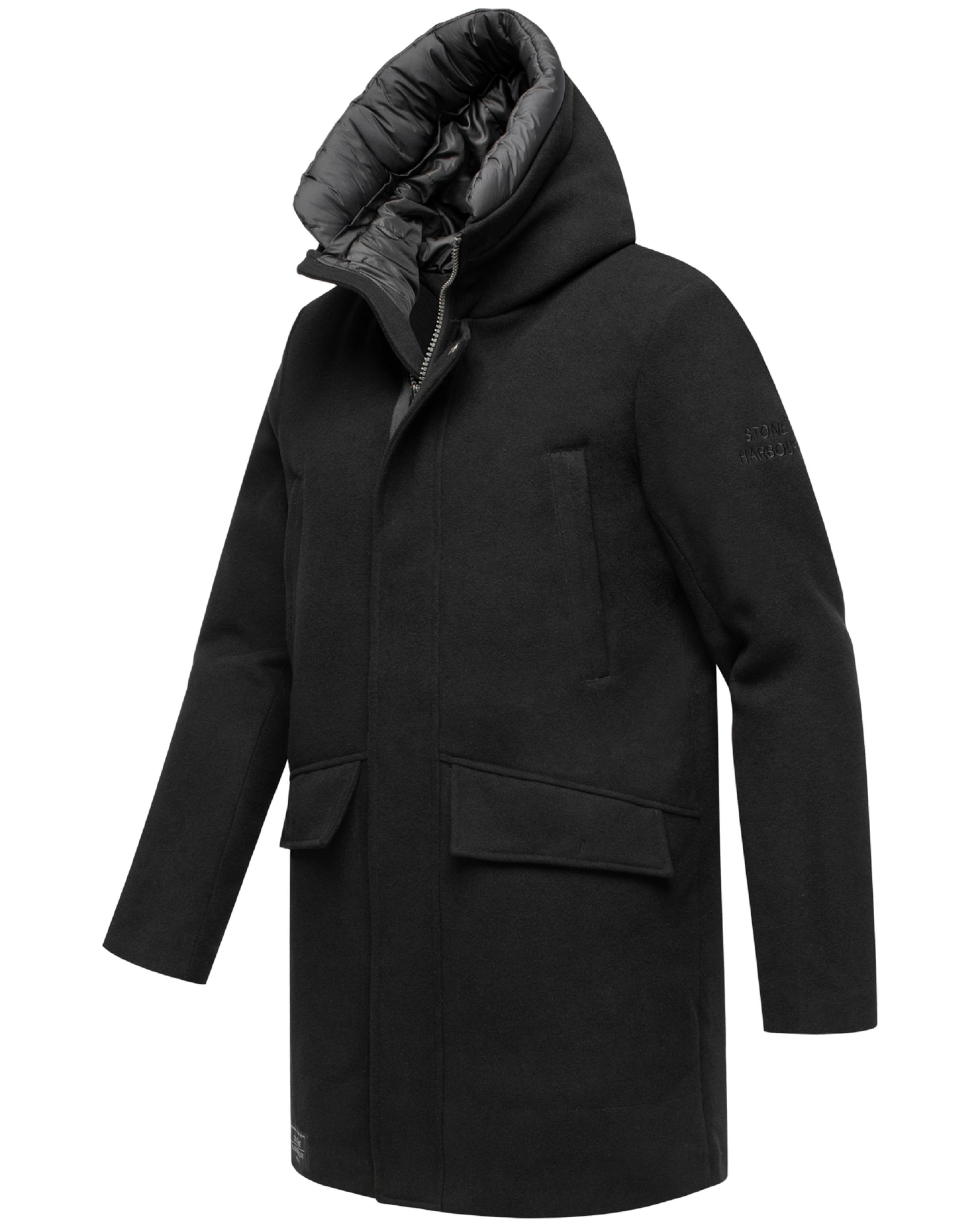 Cappotto invernale 'Fenroos' di STONE HARBOUR in nero