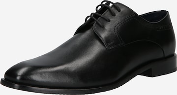 bugatti Lace-up shoe in Black: front