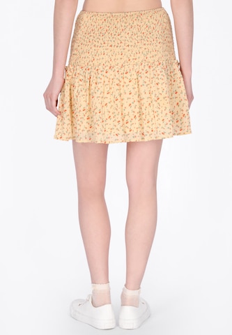 MYMO - Saia 'Young Fashion' em amarelo