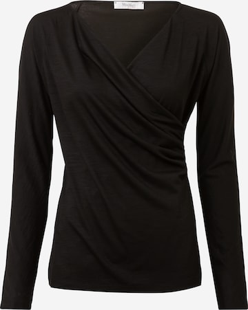 Tricou 'RENOIR' de la Max Mara Leisure pe negru: față