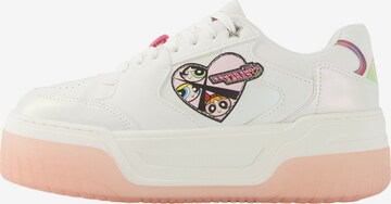 Bershka Sneaker in Weiß