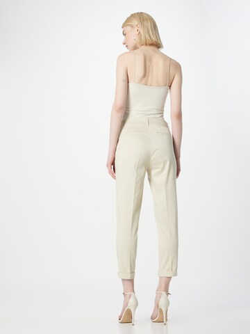 Slimfit Pantaloni con piega frontale di Sisley in beige