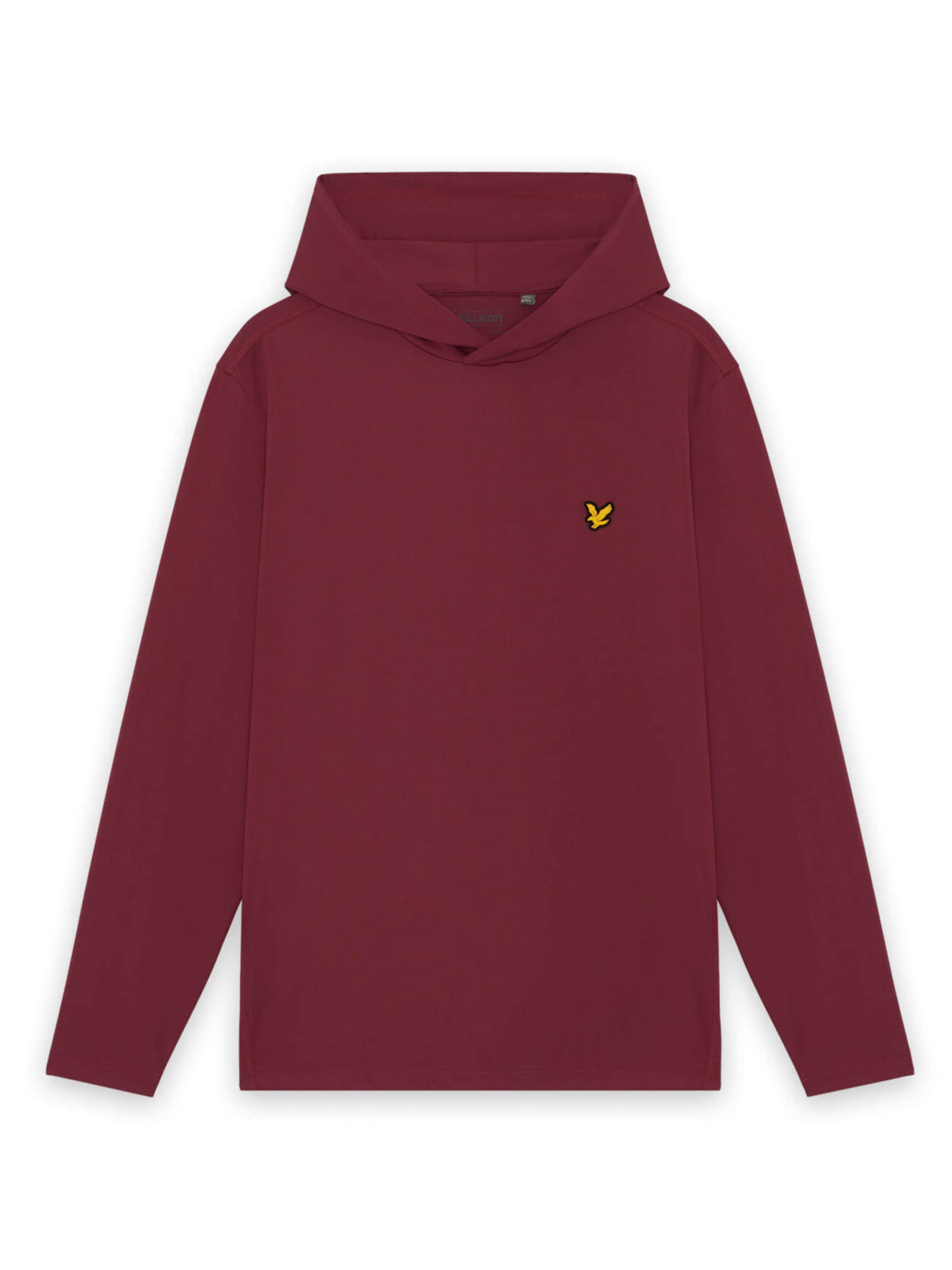 Lyle & Scott Sportsweatshirt in Lila: voorkant
