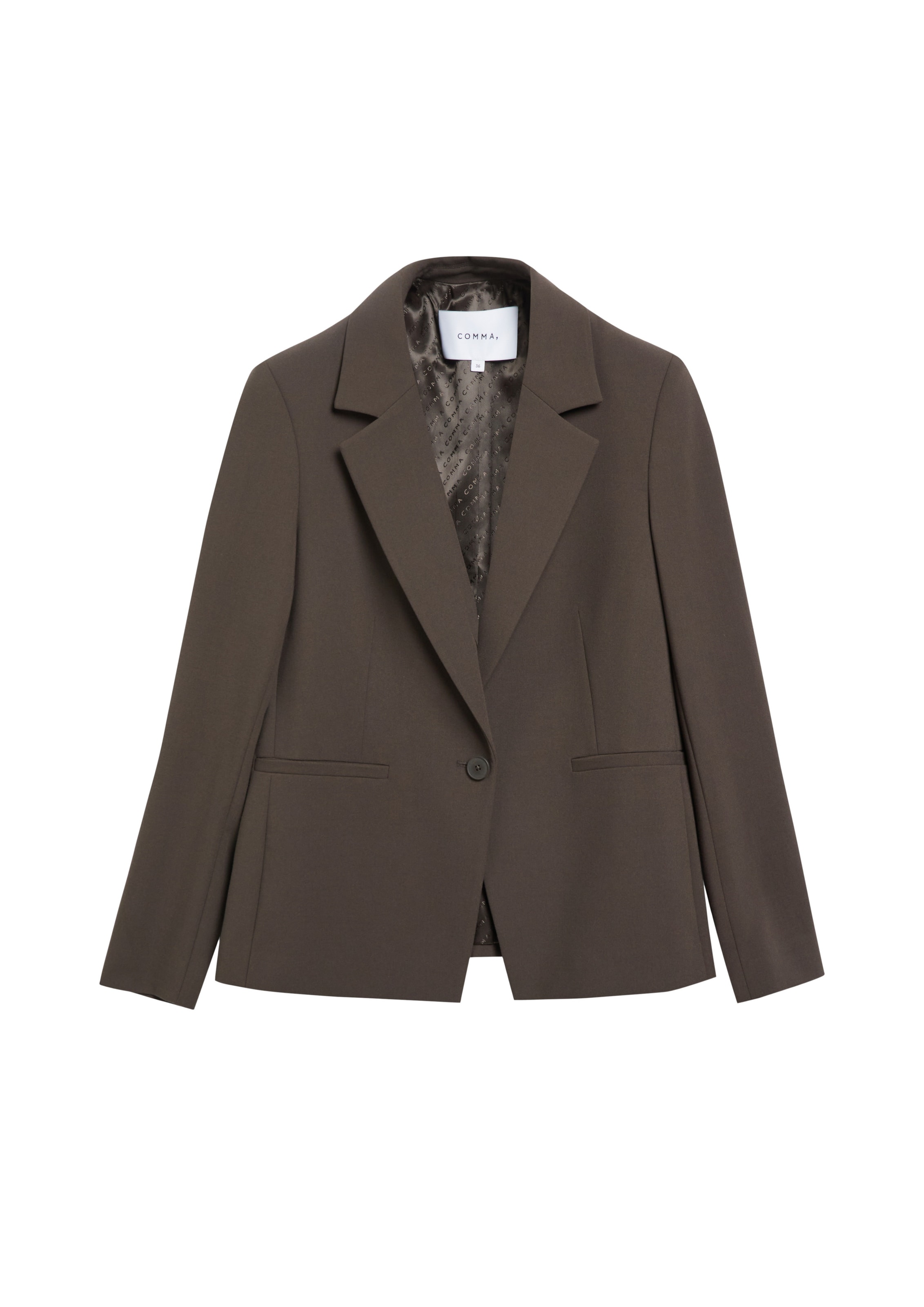 COMMA Blazer in Brown: front