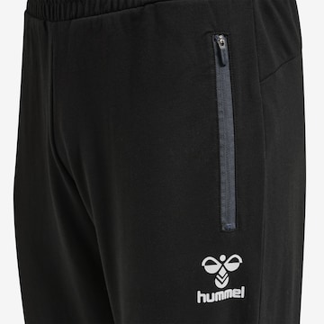 Effilé Pantalon de sport 'Ray 2.0' Hummel en noir