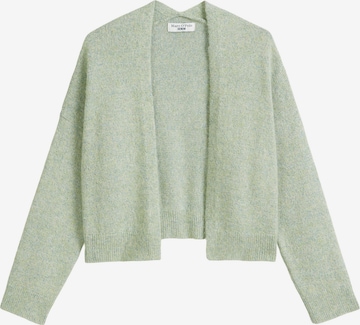 Marc O'Polo DENIM Gebreid vest in Groen: voorkant
