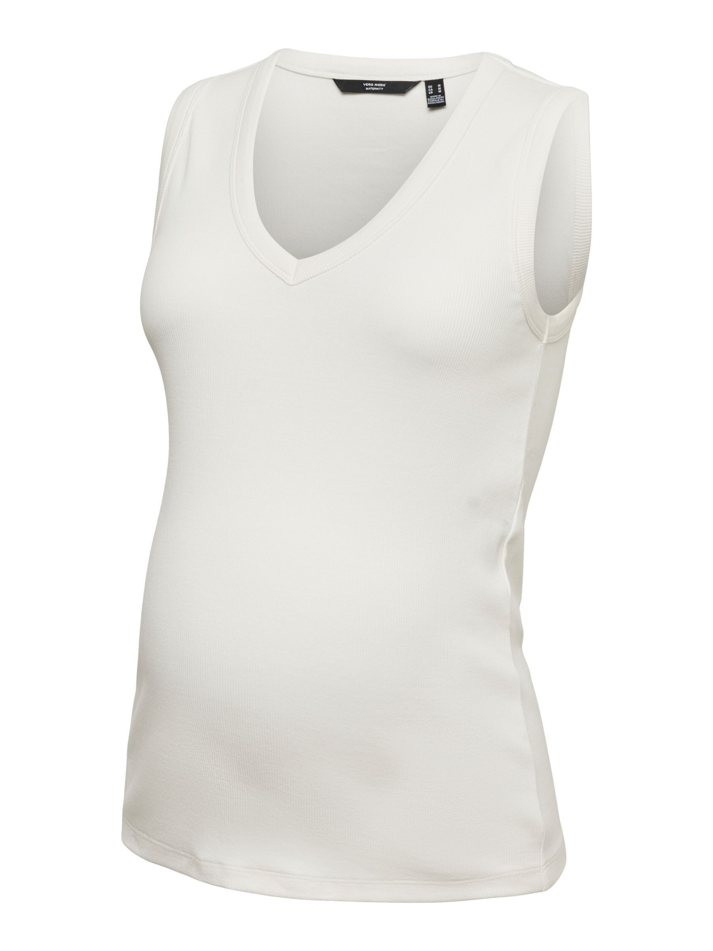 Vero Moda Maternity Top in White, Item view