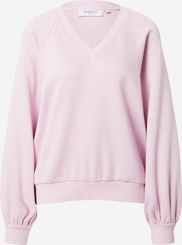 MSCH COPENHAGEN Sweatshirt 'Nelina' in Purple: front