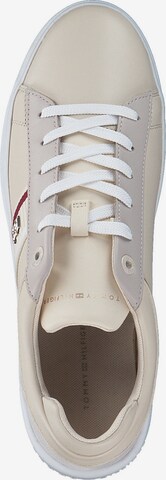 TOMMY HILFIGER Lace-Up Shoes 'FW0FW07387' in Beige