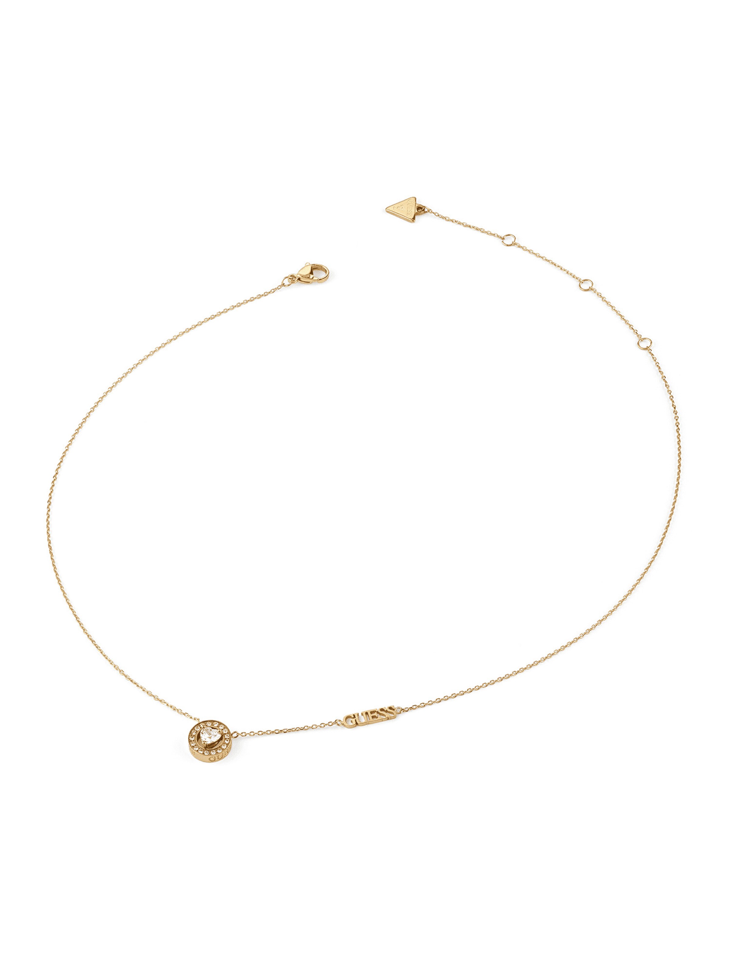 GUESS Kette 'M'Ama Non M'Ama' in Gold: Vorderseite