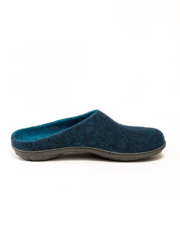 MagicFelt Slippers 'Filzpantoffel Magicfelt 736' in Green