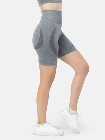 LEAFLETIC - Skinny Leggings 'Leafletic Women’s Shorts' en gris