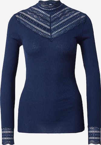 rosemunde Shirt in Blauw: voorkant