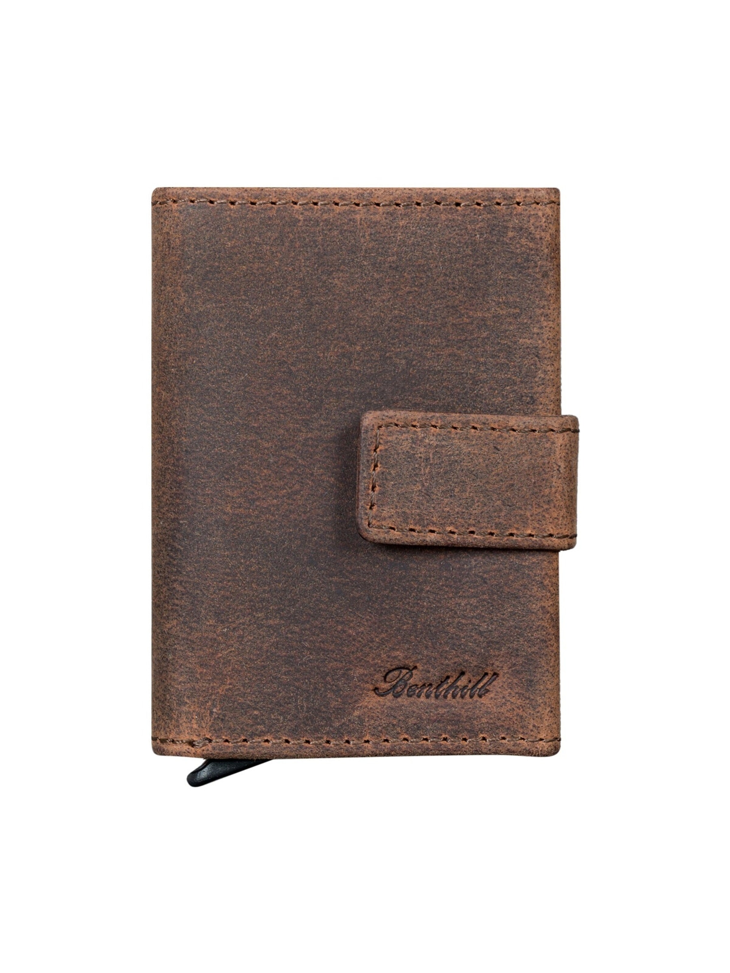 Benthill Wallet 'Etui' in Brown: front