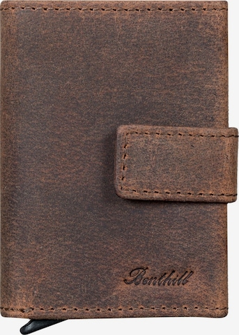 Benthill Wallet 'Etui' in Brown: front