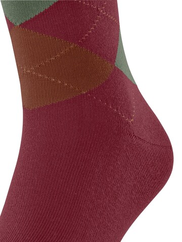 FALKE Socken 'Sensitive Argyle'‌ in Rot