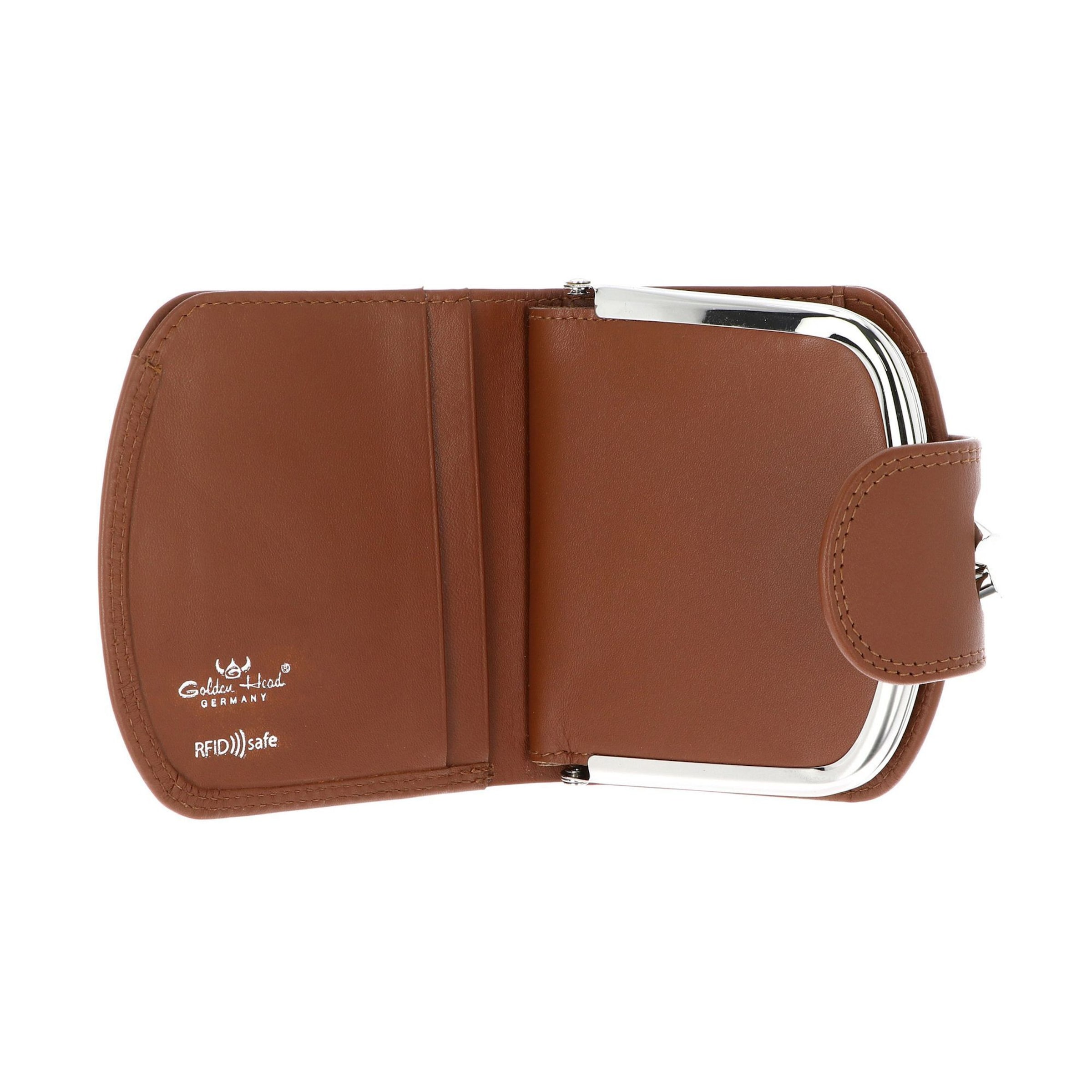 Porte-monnaies 'Polo' GOLDEN HEAD en marron