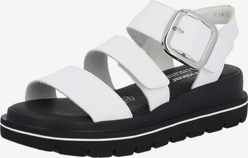 Rieker EVOLUTION Sandal in White: front