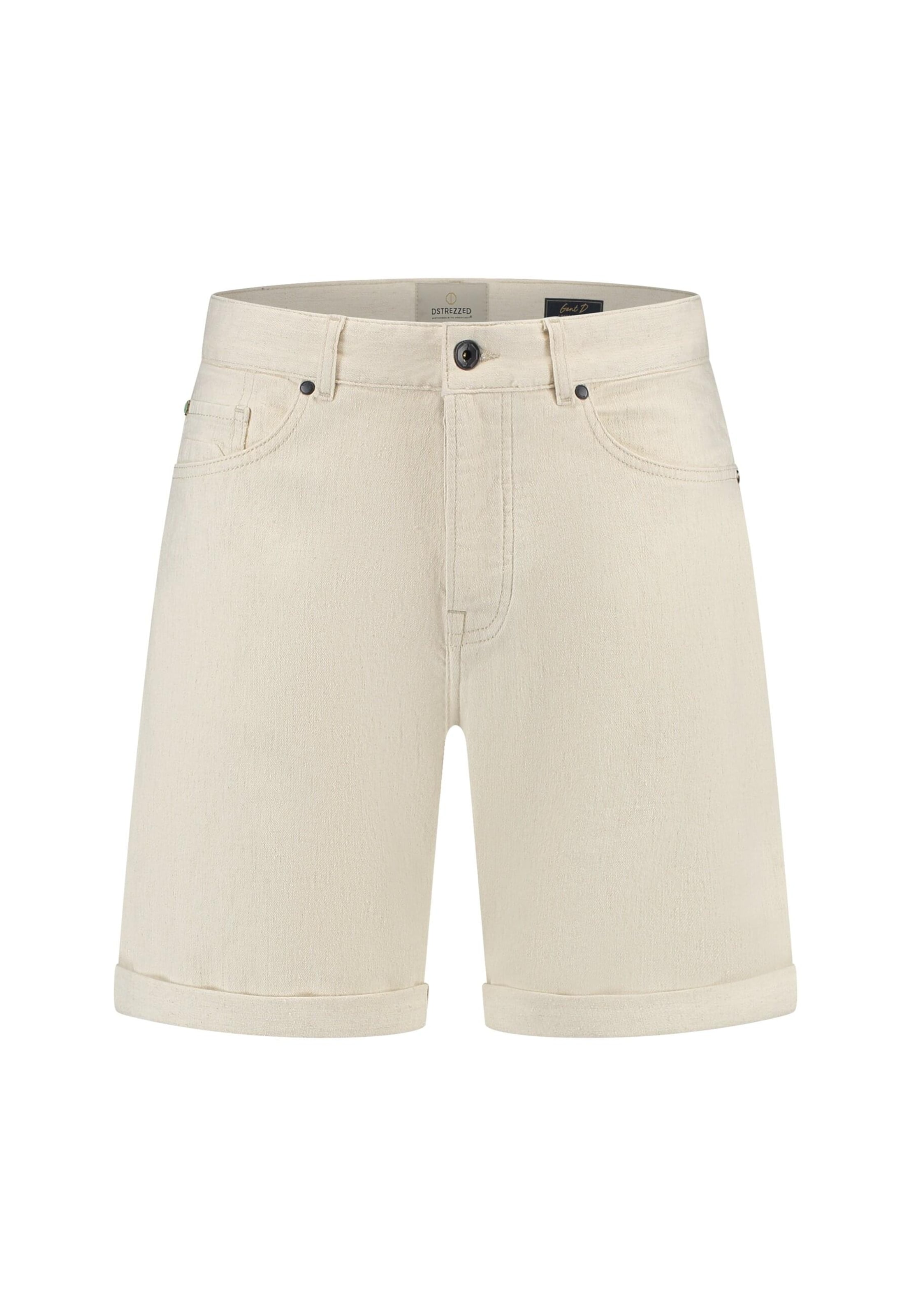 Regular Pantalon 'Gent' Dstrezzed en blanc : devant