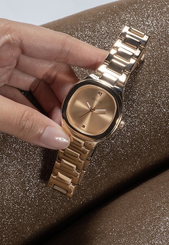 Montre à affichage analogique GUESS en rose