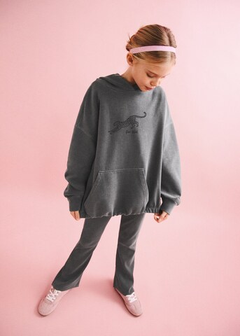 MANGO KIDS Sweatshirt 'Wild' in Grau