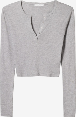Bershka Shirt in Grau: Vorderseite