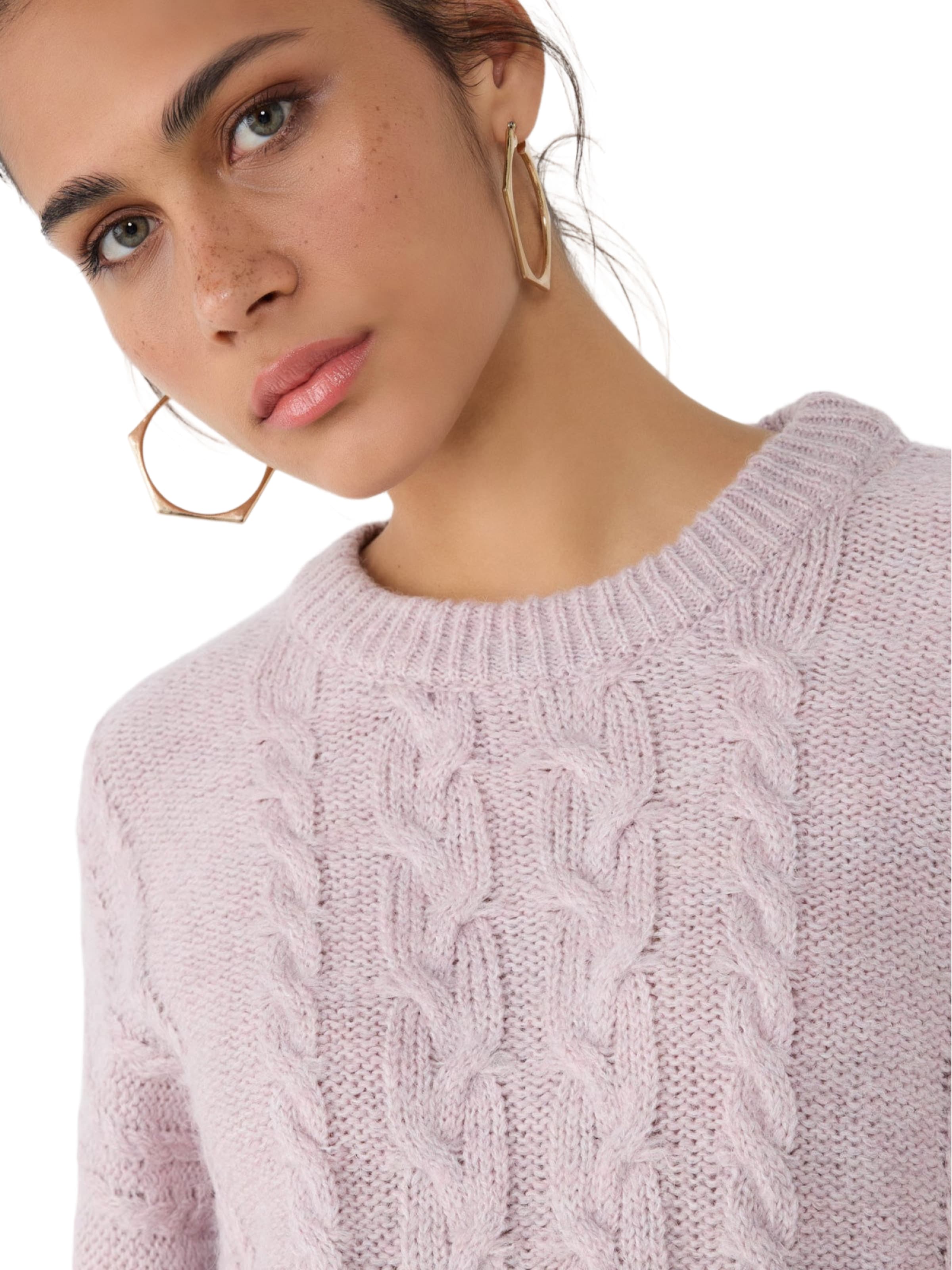 No Matter What Sweater in Purple