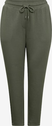 Wasabi Concept Kalhoty – zelená: přední strana